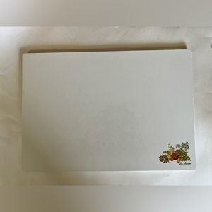 Vintage Corning Ware Spice of Life La Sauge Cutting Board Counter Saver